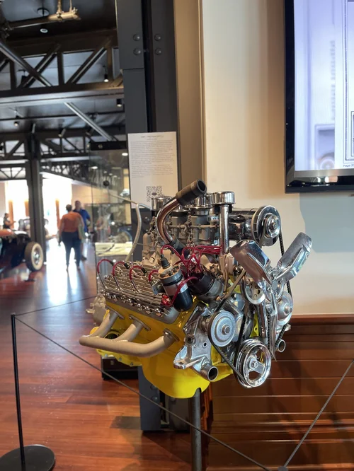 Audrich Engine on Stand — Audrain Auto Museum